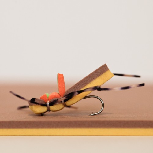 Two Tone Foam – Cocoa/Goldenrod
