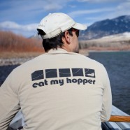 Eat My Hopper Long Sleeve Sandstone T-Shirt
