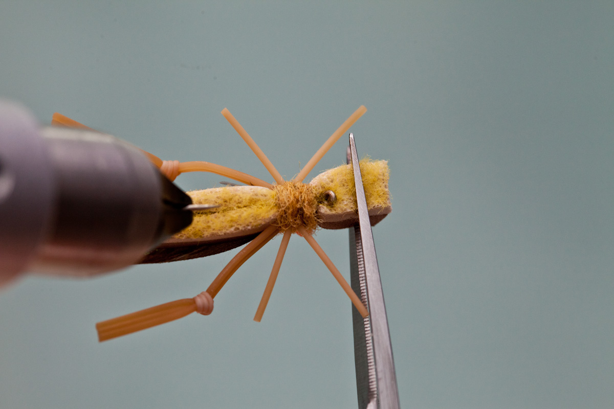 trimming foam hopper