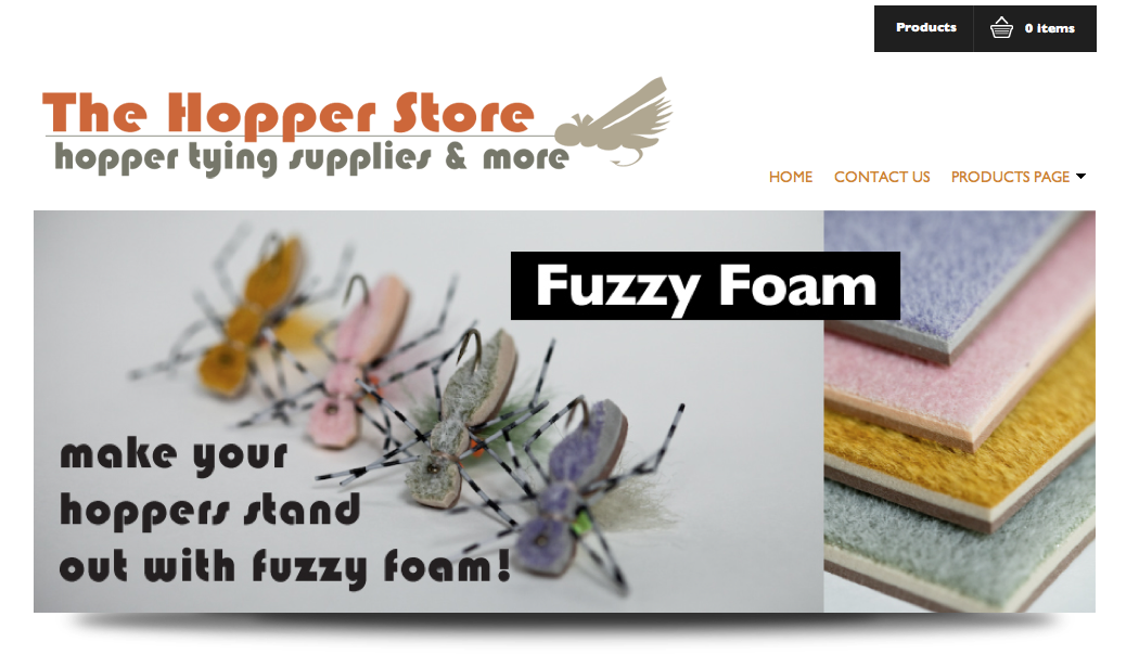 The Hopper Store fly tying supplies