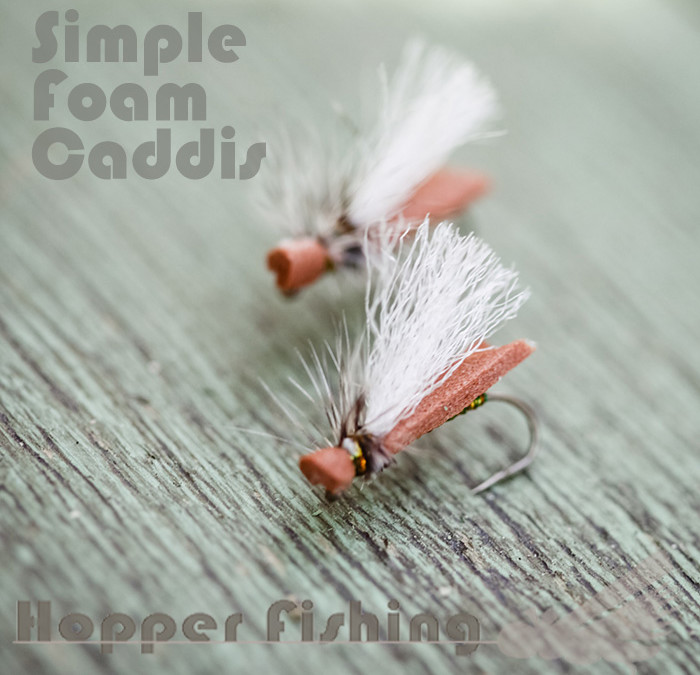 Simple Foam Caddis Tying Tutorial