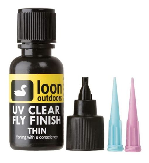 Loon UV Fly Tying Resin - Flow (Super Thin) , Thin, Thick 1/2 oz. Bottles - Ultimate UV Resin
